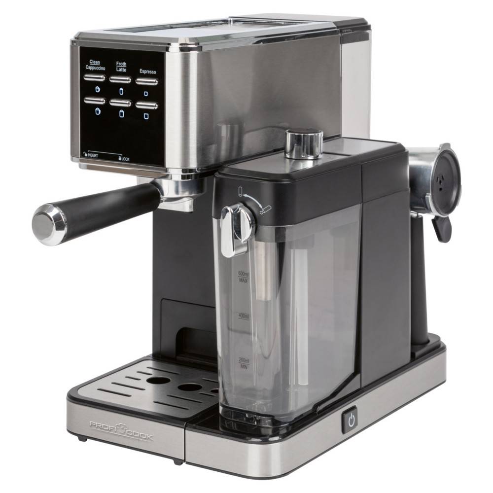 PROFI COOK Espressomaschine PC-ES/KA 1266 inox