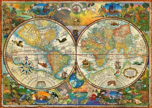 Schmidt Spiele - Gestalten der Erde, 2.000 Teile