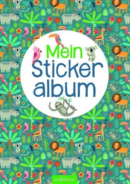 Mein Stickeralbum - Dschungel