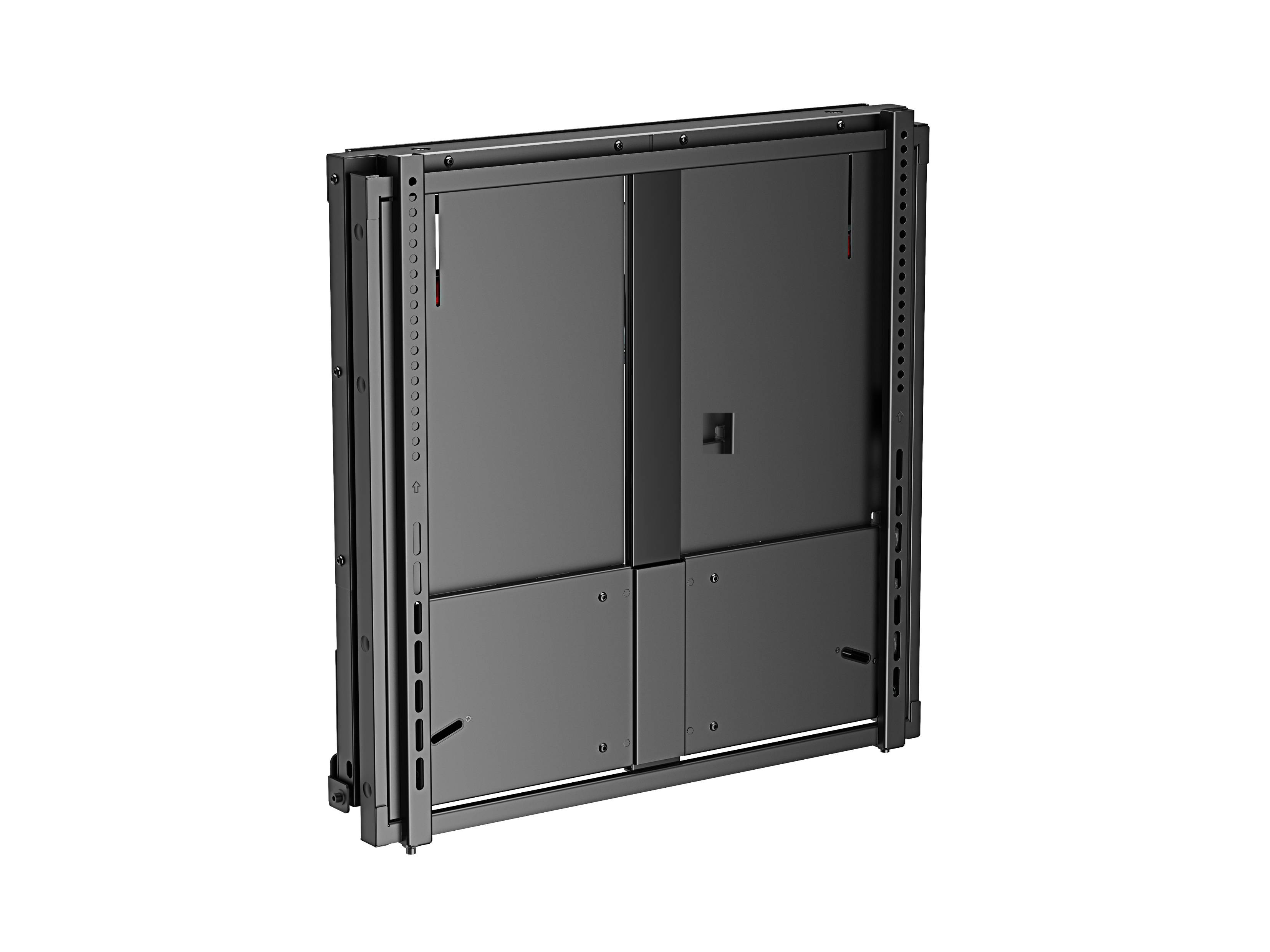 Equip Halterung - up-down - für TV - interactive - Kunststoff, stainless steel, Aluminium - Schwarz (55"-86")