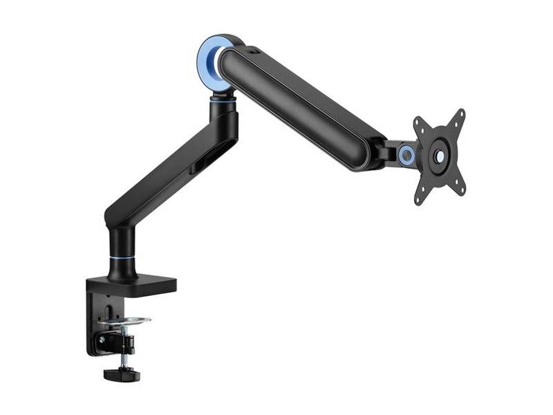 equip - Halterung - up-down - für TV - interactive - Kunststoff, stainless steel, Aluminium - Schwarz - Bildschirmgröße: