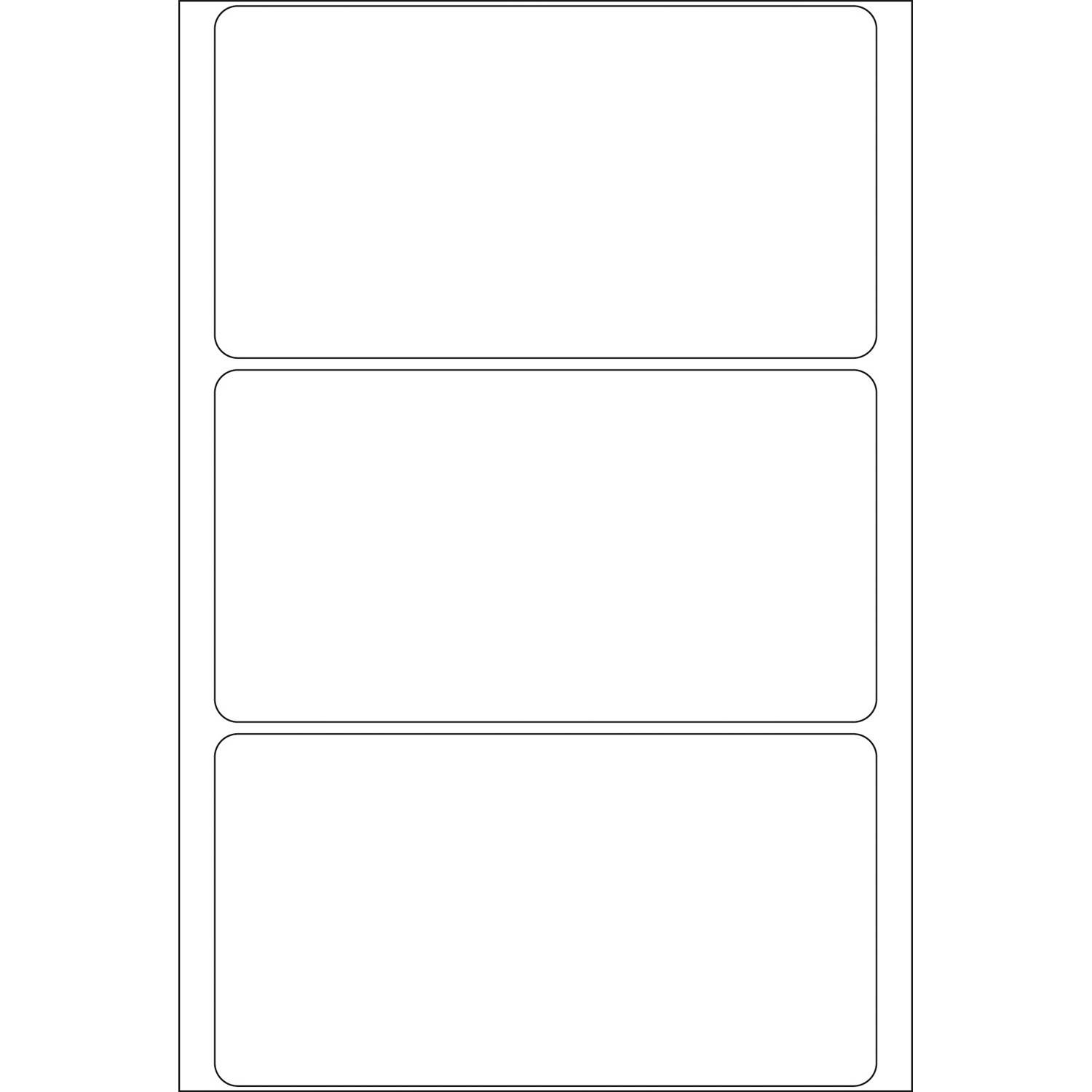 HERMA - Selbstklebeetikett - weiß (Packung mit