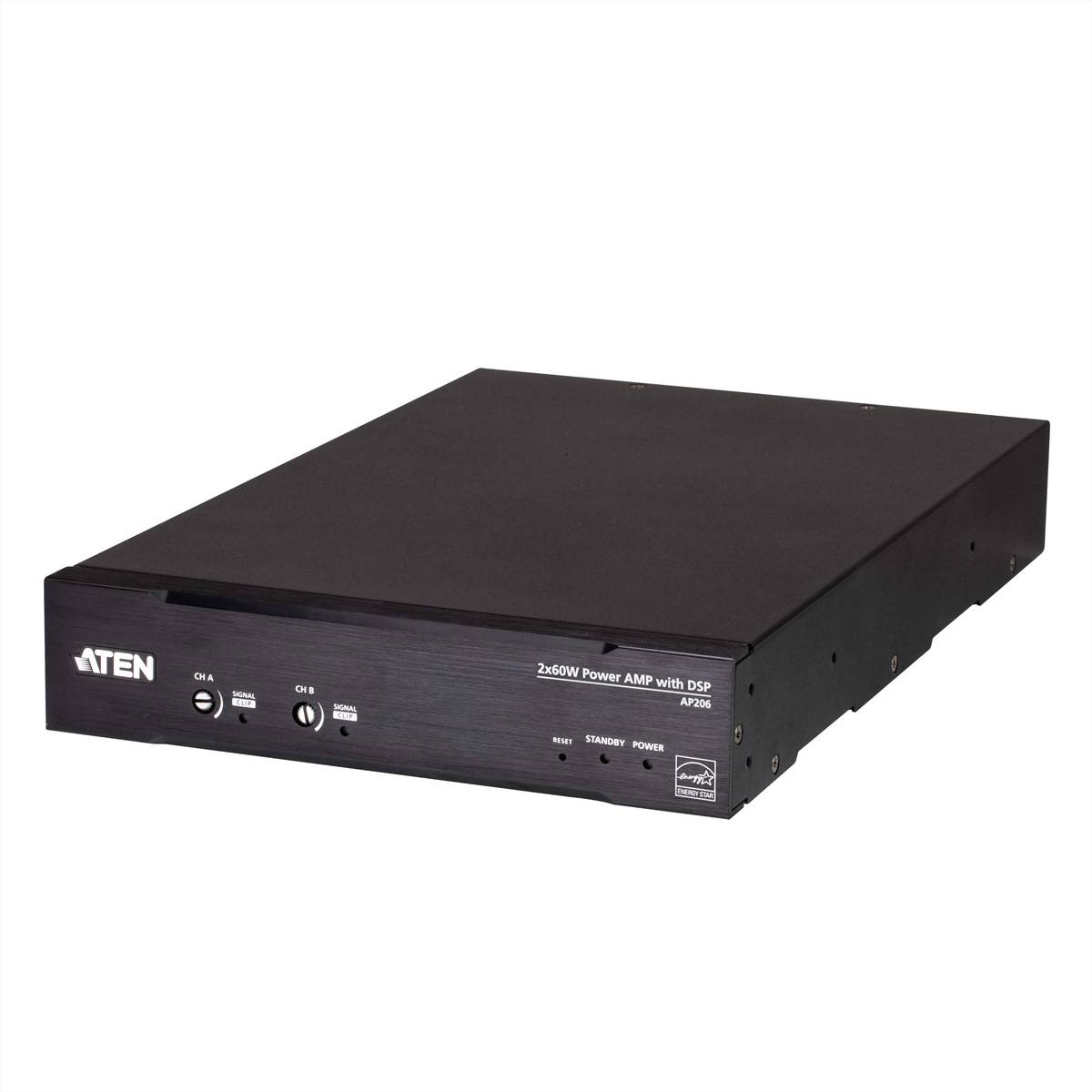 ATEN AP206 2 x 60W Leistungsverstärker mit DSP