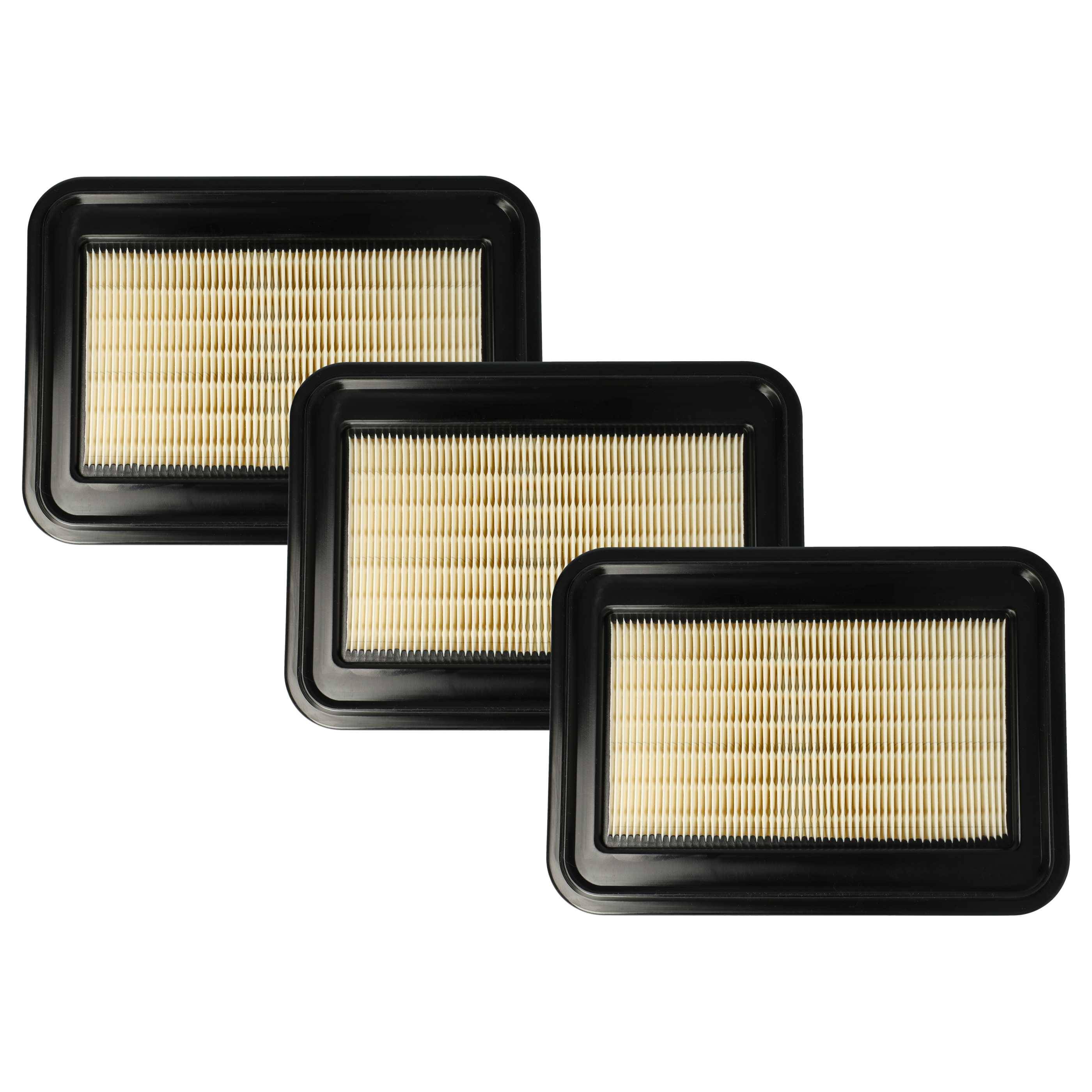 vhbw Set 3x Flachfaltenfilter kompatibel mit Stihl SE 133 ME Staubsauger - Filterelement