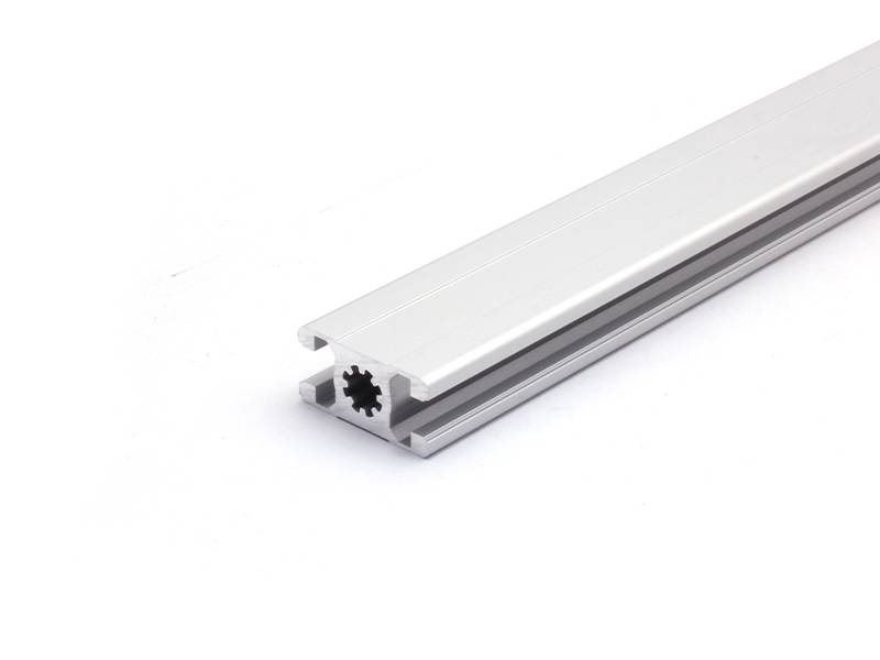 Aluminiumprofil 45x22,5L B-Typ Nut 10 (leicht), silber eloxiert. Aluminium Profil 45x22,5 Alu Profile 45 x 22,5 Montage- Systemprofil 380mm