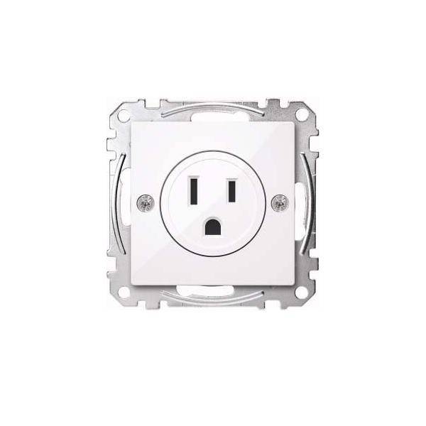 10 Stk. Merten Steckdosen-Einsatz aws/gl MEG2151-0325