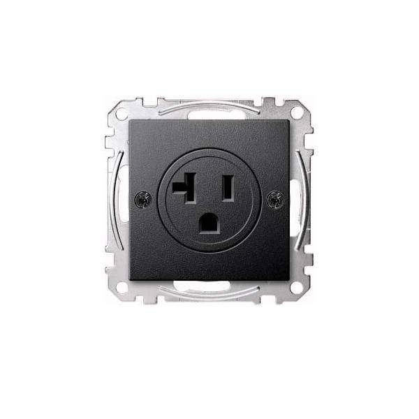 10 Stk. Merten Steckdosen-Einsatz anth MEG2156-0414