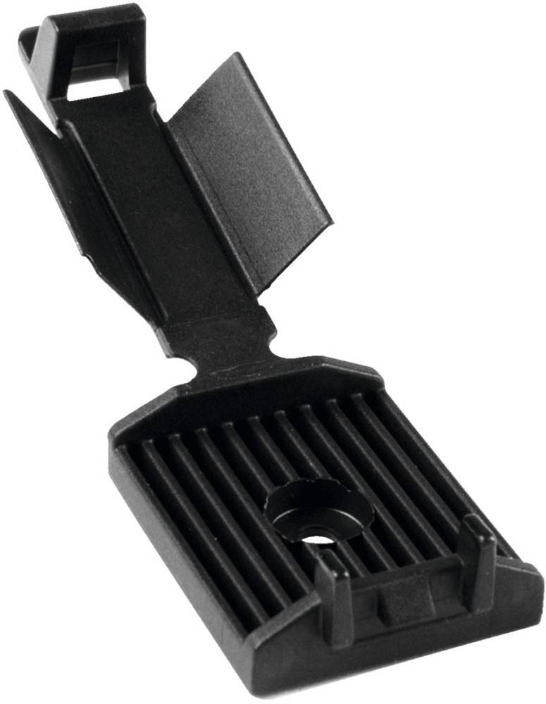 HellermannTyton Flachbandkabelhalter FKH25-HIR-BK-C1