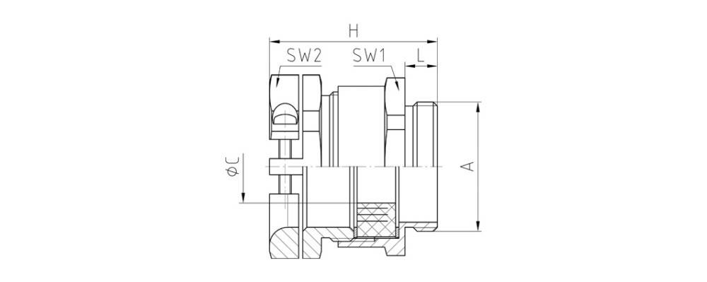 Jacob MS-Kabelverschraubung 19.521