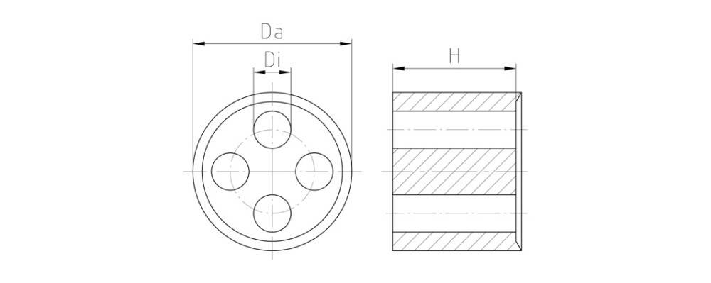 Jacob Dichtring WJ-D 11/2x4