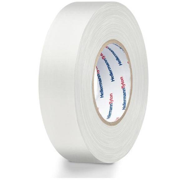 HellermannTyton Gewebeband HTAPE TEX WH 50x50m