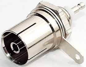 E+P Elektrik Koax-Einbaukupplung KW 8 LOSE