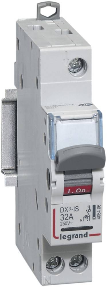 10 Stk. Legrand Reiheneinbauschalter 406434
