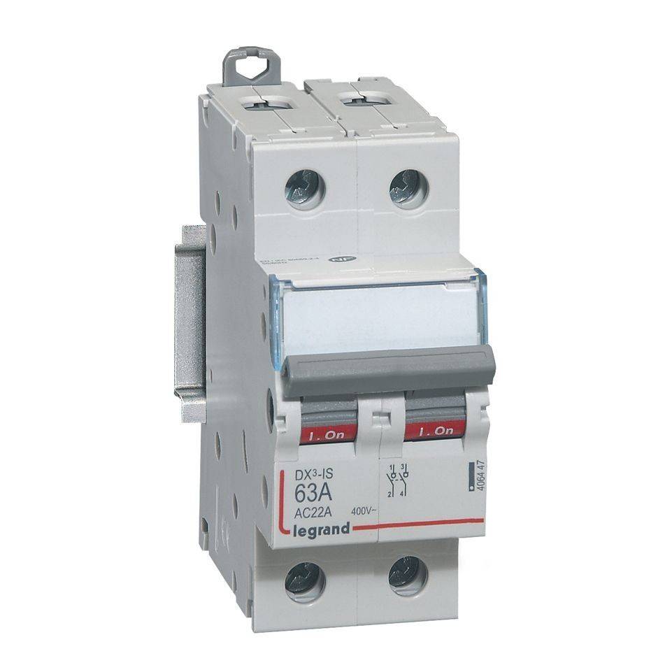5 Stk. Legrand Reiheneinbauschalter 406447