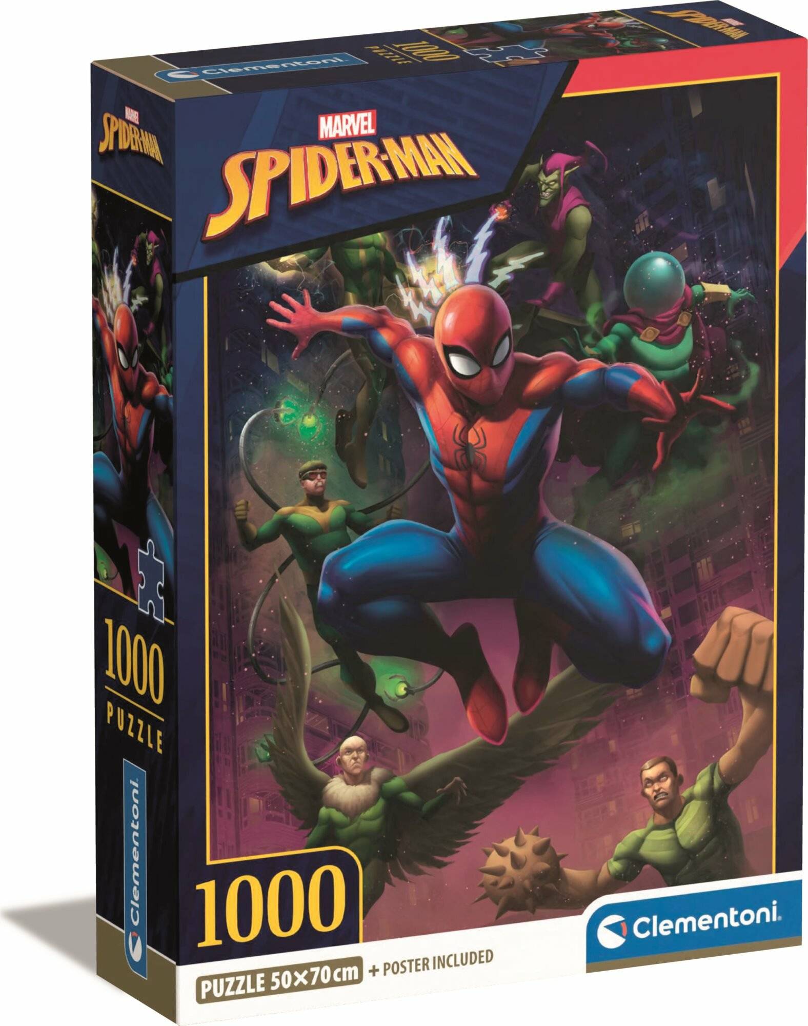 CLEMENTONI Puzzle Spiderman 1000 Teile