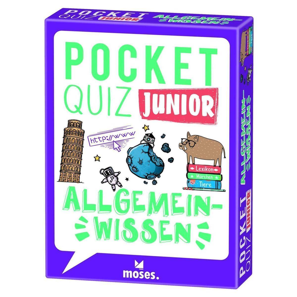 MOS01498 - Pocket Quiz junior Allgemeinwissen DE