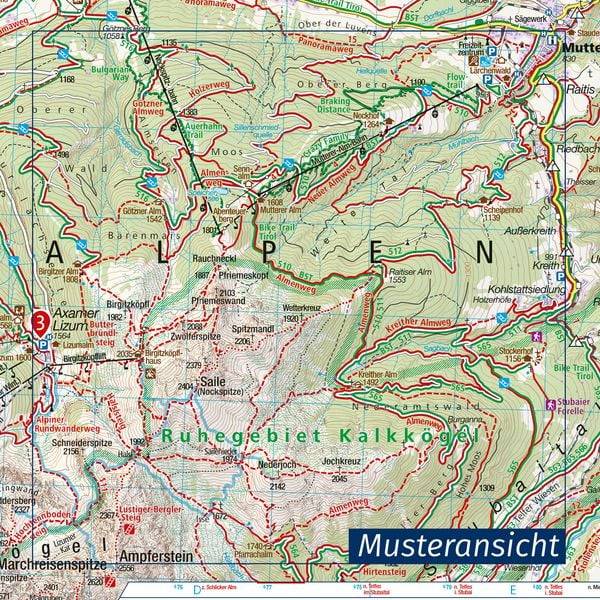 KOMPASS Wanderkarte 72 Ortler/Ortles, Cevedale 1:50.000