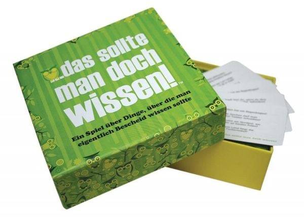 Pegasus - Das sollte man doch wissen!, Kartenspiel, Ratespiel