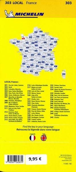 Michelin Normandie West - Calvados Manche - Local 303