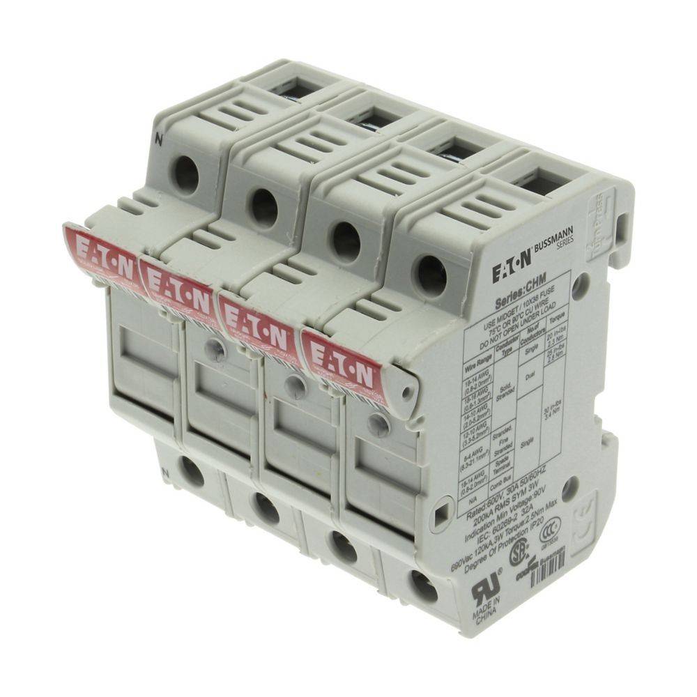 Eaton Sicherungshalter Niedersp. 3P 10X38MF#CHM3DNIU