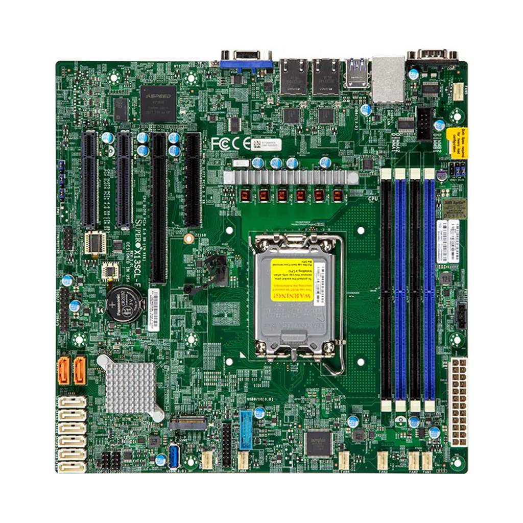 SUPERMICRO X13SCL-F - Motherboard - micro ATX