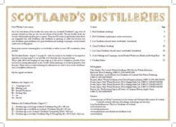 Whisky Distilleries Scotland - Poster 42x60cm - Standard Edition