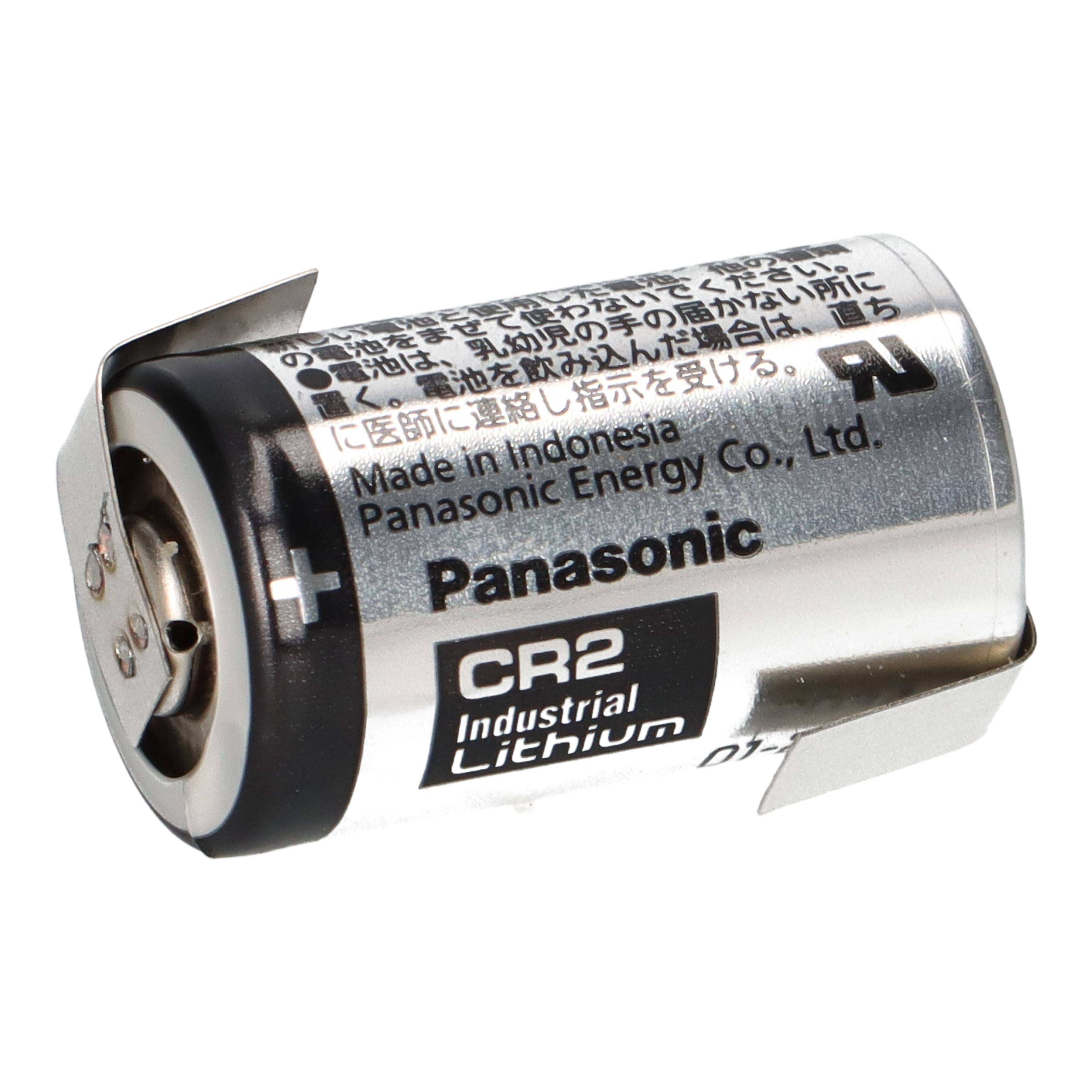 Panasonic CR2 Lithium Batterie 3V 850mAh mit Z-Lötfahne – CR15H270