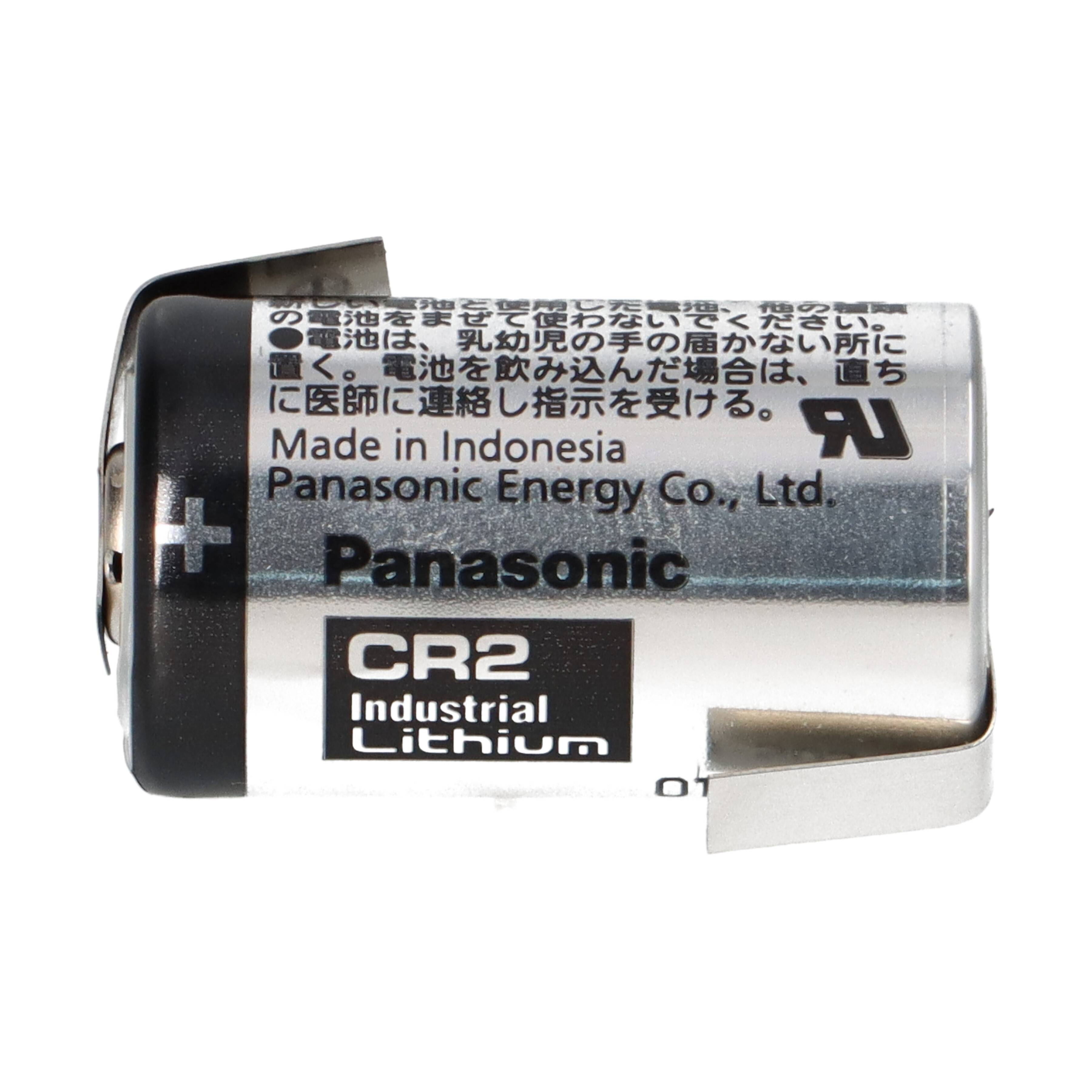 Panasonic CR2 Lithium Batterie 3V 850mAh mit Z-Lötfahne – CR15H270