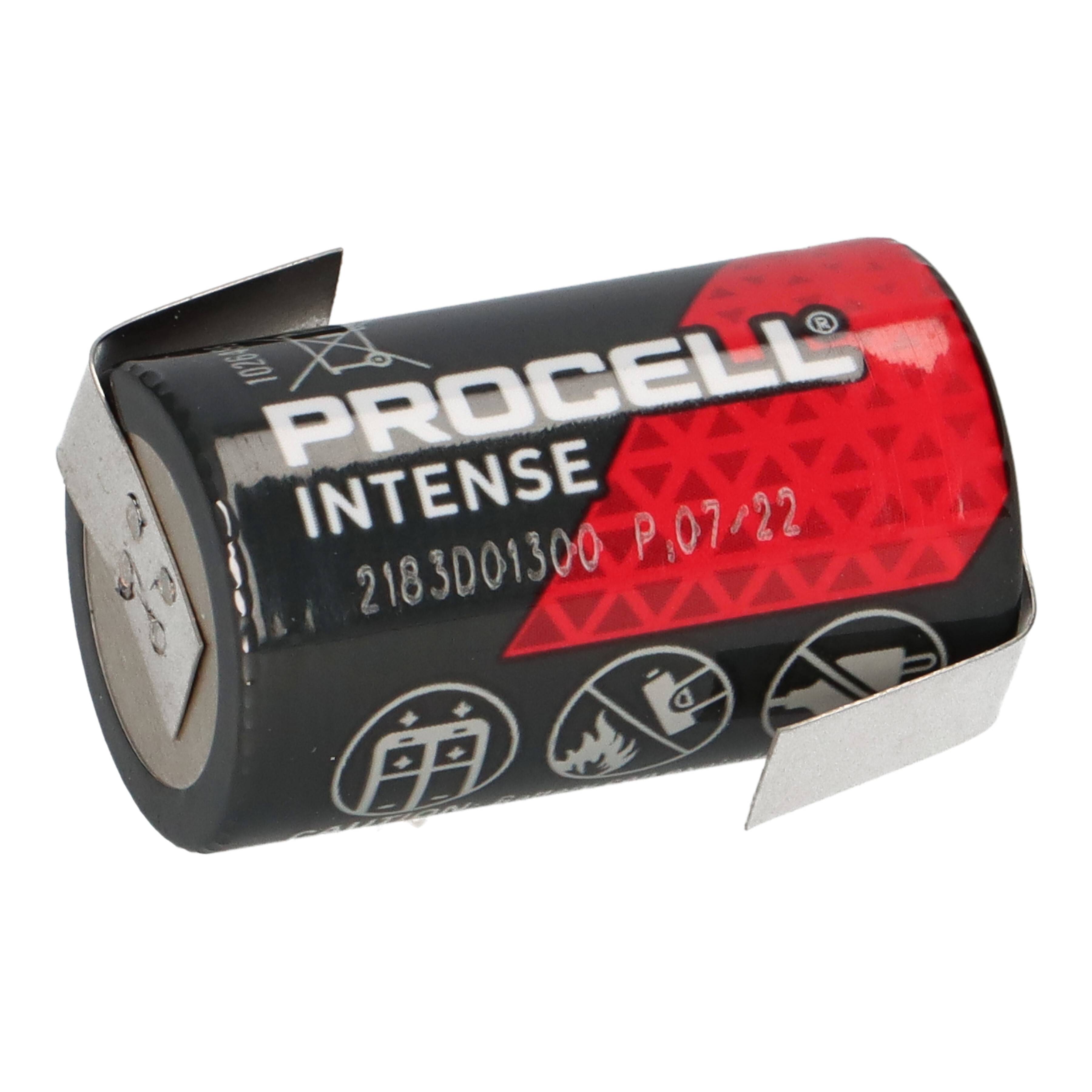 Procell Intense CR2 Lithium Batterie 3V 920mAh mit Z-Lötfahne