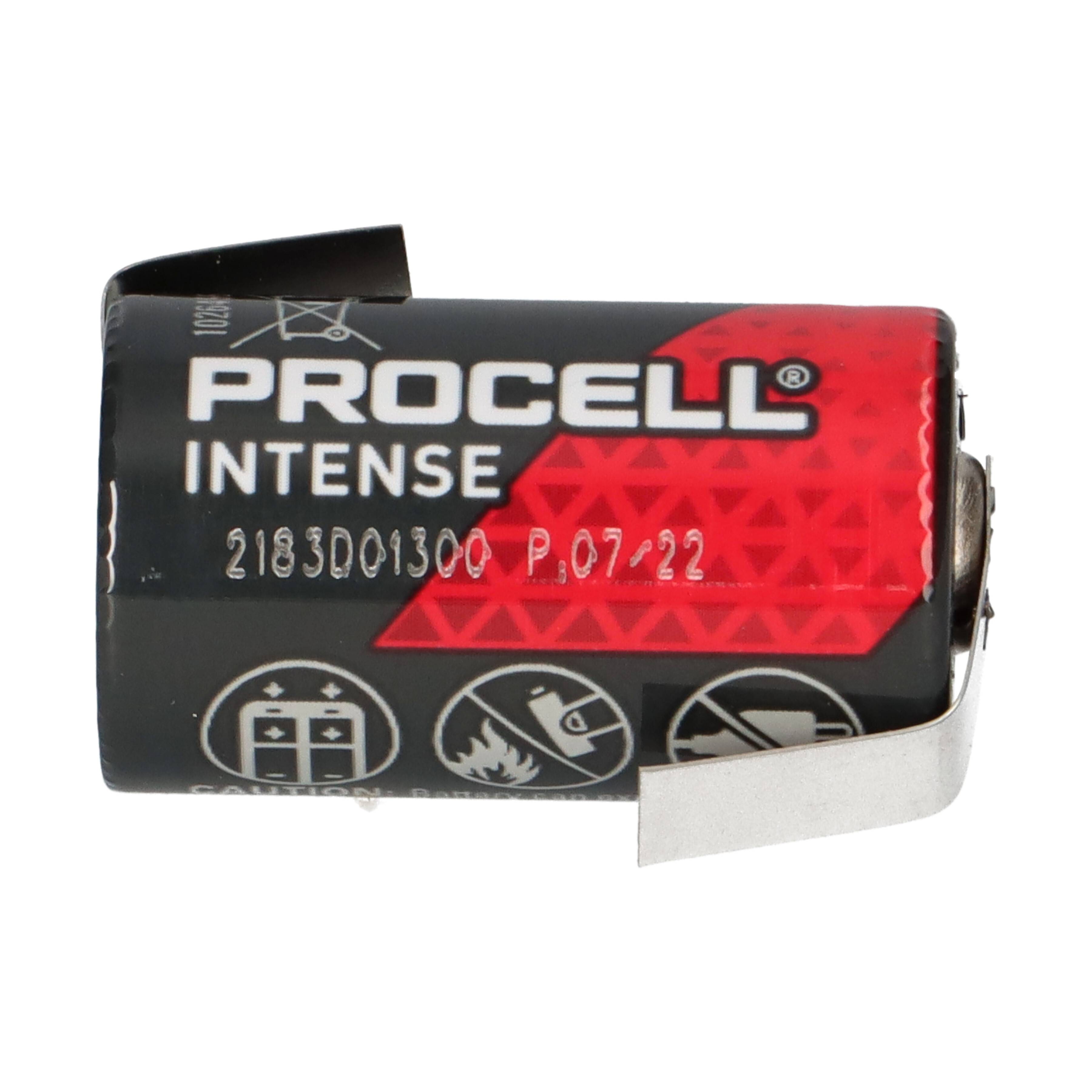 Procell Intense CR2 Lithium Batterie 3V 920mAh mit Z-Lötfahne