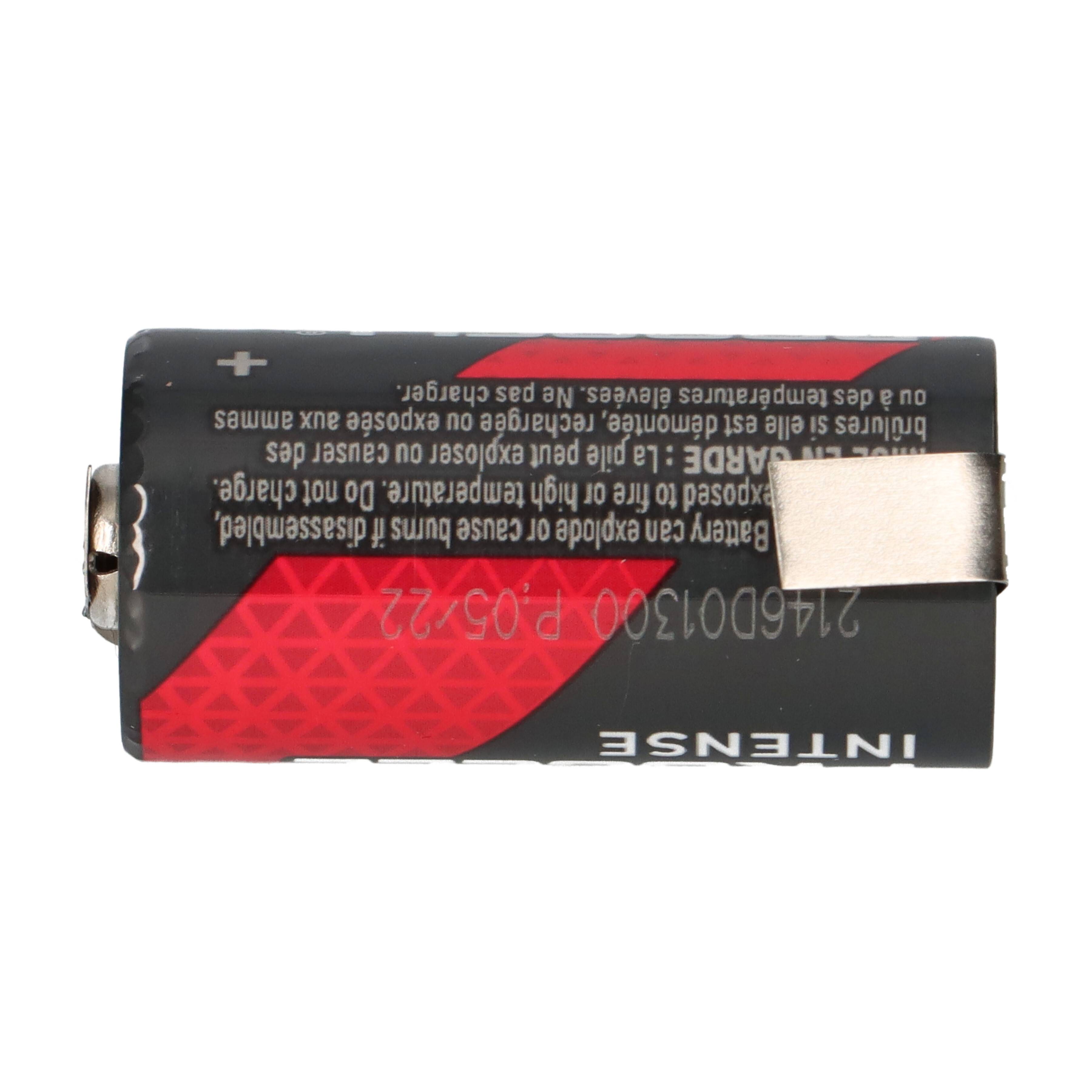 Procell Intense CR123A Lithiumbatterie 3V 1600mAh Z-Lötfahne