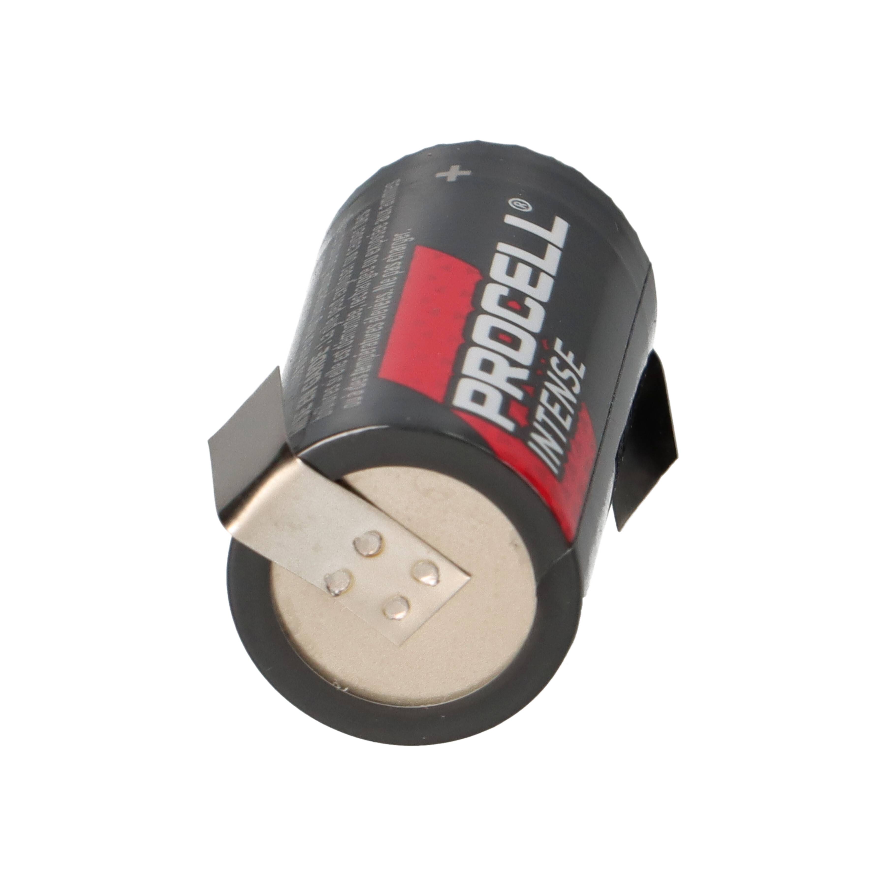 Procell Intense CR123A Lithiumbatterie 3V 1600mAh Z-Lötfahne