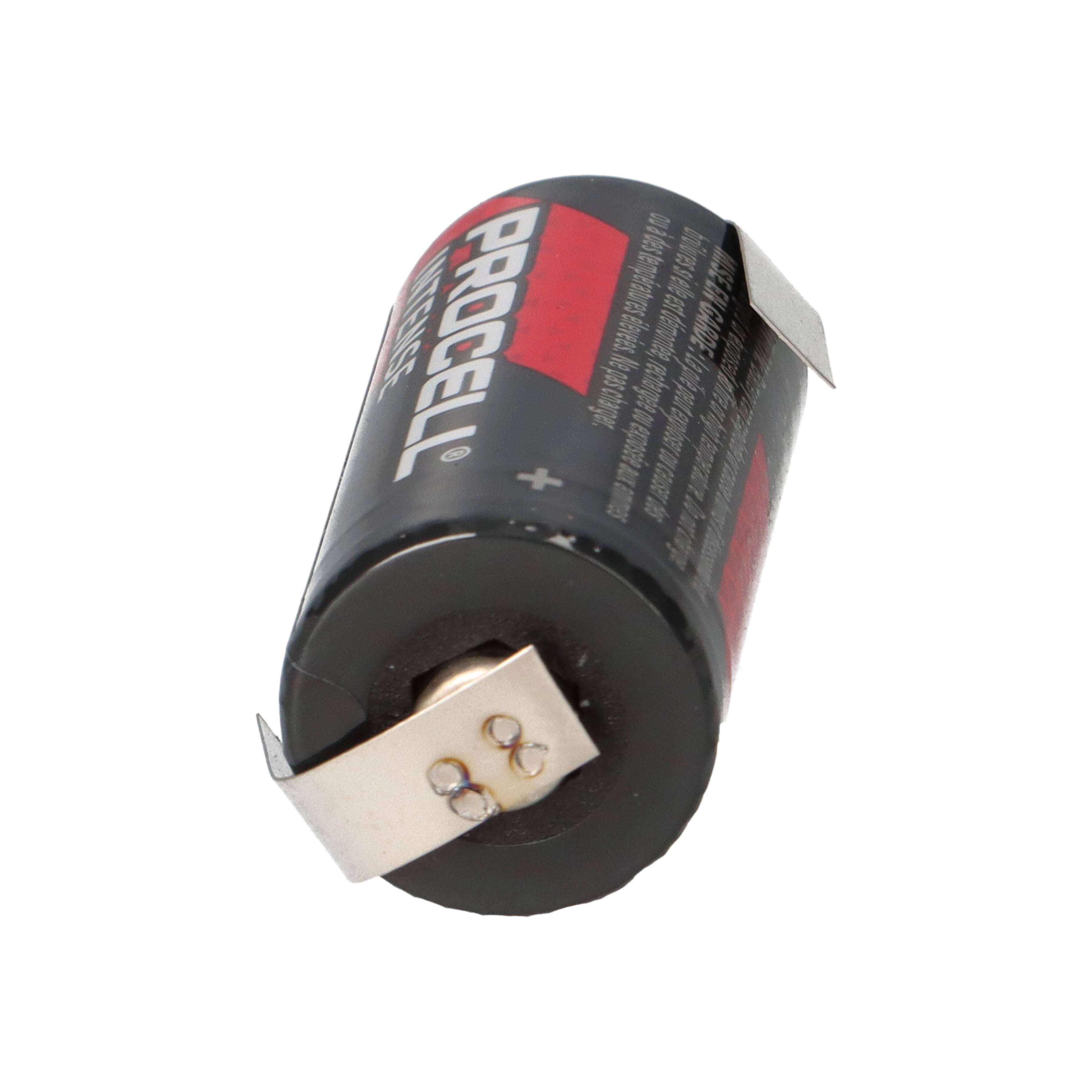 Procell Intense CR123A Lithiumbatterie 3V 1600mAh Z-Lötfahne
