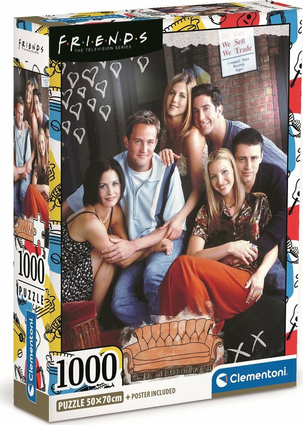 Freunde-Puzzle 1000Stü ck