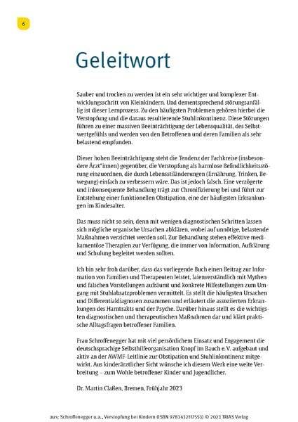 Verstopfung bei Kindern