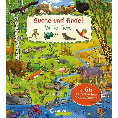 Suche und finde! - Wilde Tiere Suche und finde! - Wilde Tiere