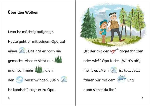 Bildermaus - Rettung in den Bergen