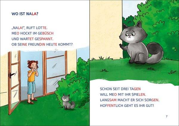 Leselöwen 1. Klasse - Die Katzen-Detektive (Großbuchstabenausgabe)