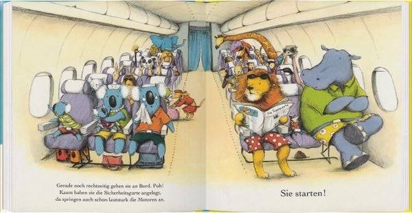 Kai und Hanna am Flughafen