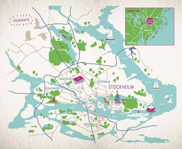 Glücksorte in Stockholm