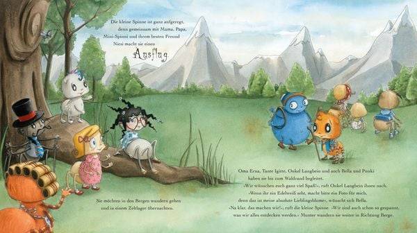 Die kleine Spinne Widerlich - Abenteuer in den Bergen (Band 10)