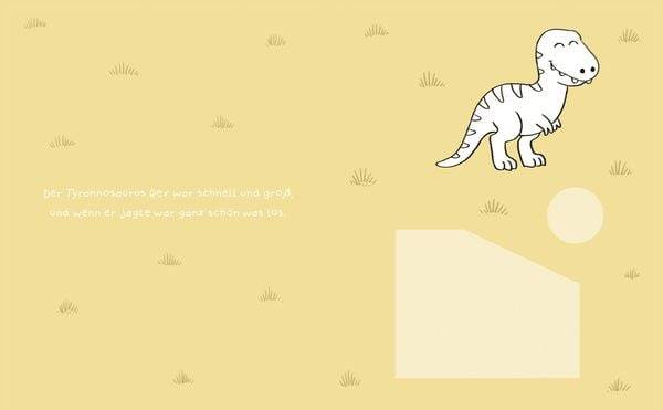 Mein kunterbuntes Ausschneidebuch - Dinosaurier. Schneiden, kleben, malen für Kinder ab 3 Jahren. Mit Scherenführerschein