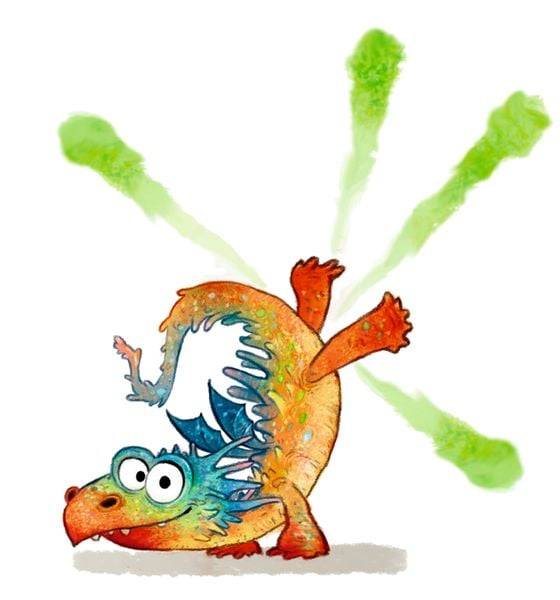 Furzipups, der Knatterdrache (Pappbilderbuch Miniausgabe)