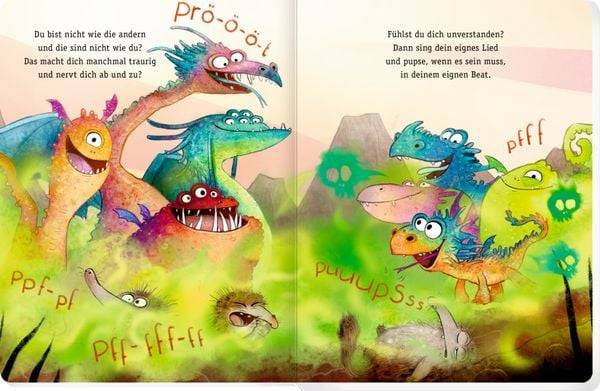 Furzipups, der Knatterdrache (Pappbilderbuch Miniausgabe)