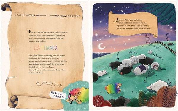 Lammanda und der Regenbogenpups