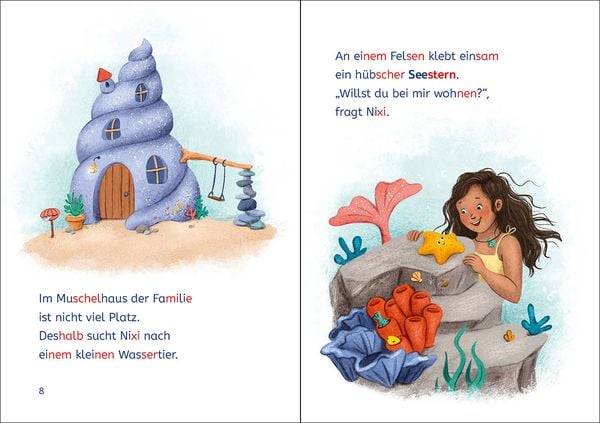 Leselöwen 1. Klasse - Das Meermädchen und der große Wunsch