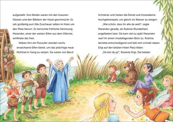 Rubinia Wunderherz, die mutige Waldelfe (Band 3) - Der verschwundene Fluss