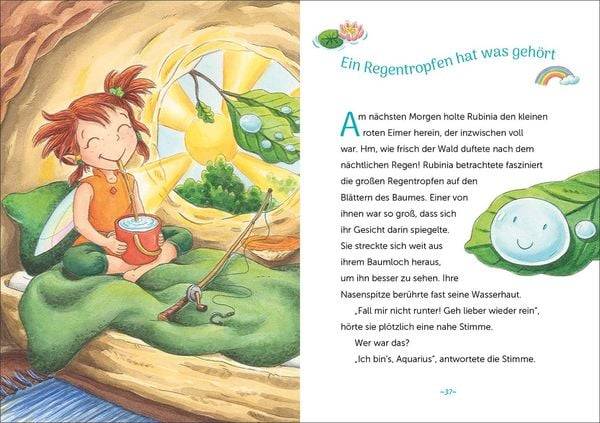 Rubinia Wunderherz, die mutige Waldelfe (Band 3) - Der verschwundene Fluss