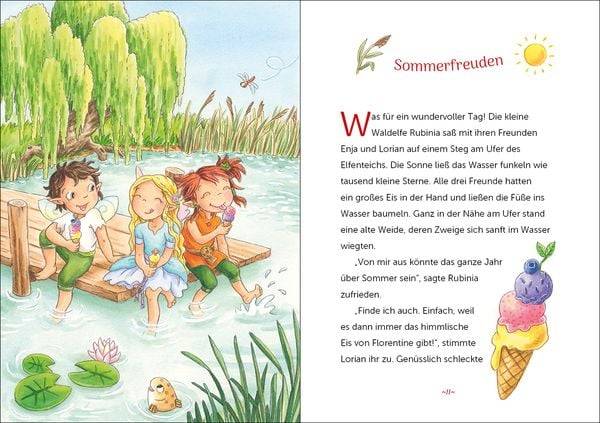 Rubinia Wunderherz, die mutige Waldelfe (Band 5) - Der geheimnisvolle Eiszauber