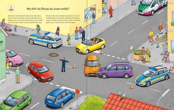 Wieso? Weshalb? Warum? Stickerheft: Polizei